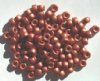 100 4x6mm Crow Beads Dark Copper